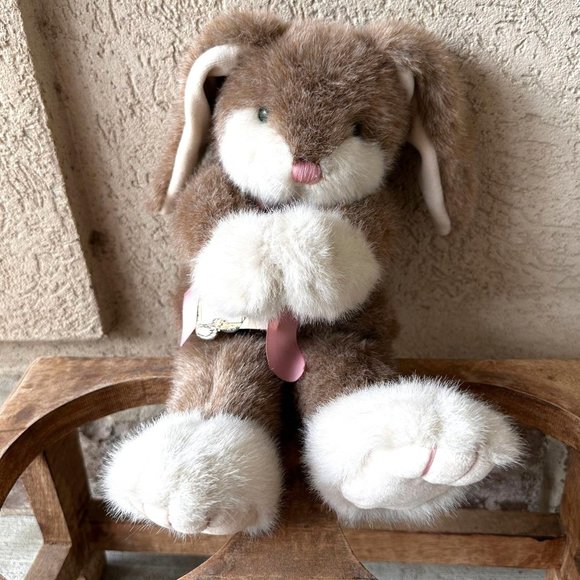 Boyds Bears Dixie Rabbit Easter Bunny Plush Hare Bear in Attic 1991 1998… - Picture 2 of 12